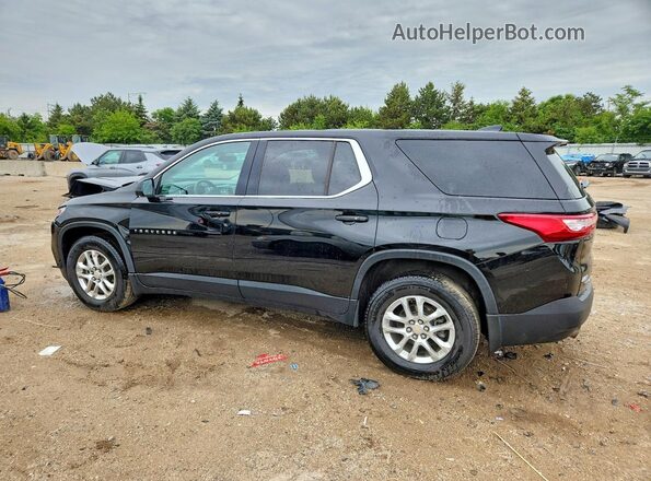 1GNERFKW7KJ275983 2019 CHEVROLET TRAVERSE Black Rear left