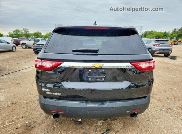 1GNERFKW7KJ275983 2019 CHEVROLET TRAVERSE Black Rear view