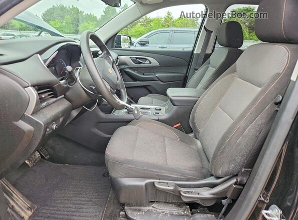 1GNERFKW7KJ275983 2019 CHEVROLET TRAVERSE Black Front interior view