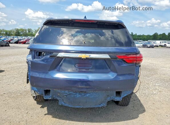 1GNERFKW7NJ119687 2022 CHEVROLET TRAVERSE Blue Vista trasera