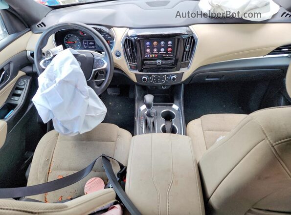 1GNERFKW7PJ229612 2023 CHEVROLET TRAVERSE Blue Вид панелі приладів