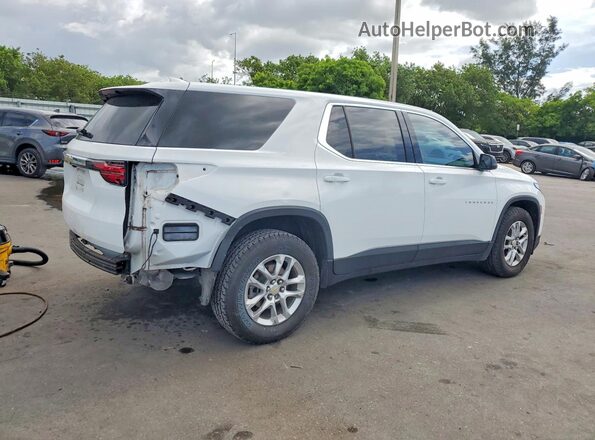 1GNERFKW8PJ213614 2023 CHEVROLET TRAVERSE Белый Задняя правая четверть