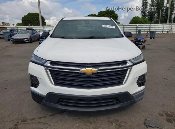 1GNERFKW8PJ213614 2023 CHEVROLET TRAVERSE Белый Вид спереди