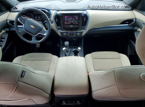 1GNERFKW8PJ213614 2023 CHEVROLET TRAVERSE Белый Вид панели приборов