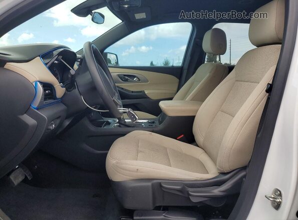 1GNERFKW8PJ213614 2023 CHEVROLET TRAVERSE Белый Вид салона спереди