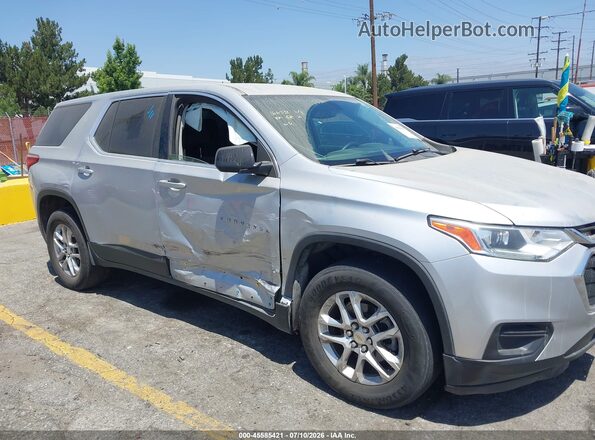 1GNERFKW9MJ166332 2021 CHEVROLET TRAVERSE Silver ხელსაწყოთა პანელის ხედი