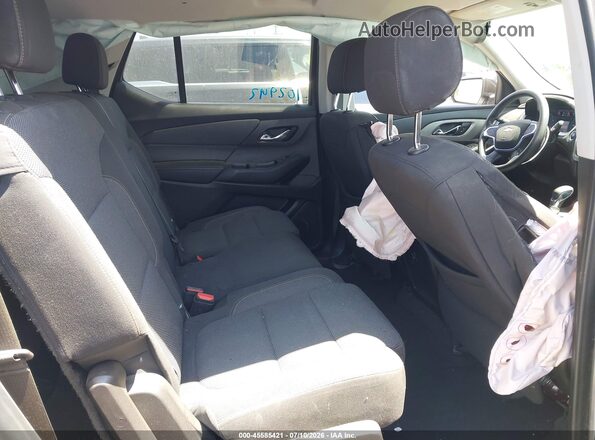 1GNERFKW9MJ166332 2021 CHEVROLET TRAVERSE Silver VIN კოდის სტიკერის ხედი