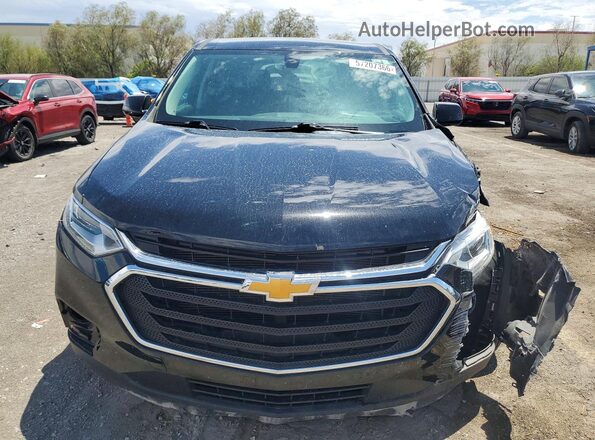 1GNERFKWXLJ276823 2020 CHEVROLET TRAVERSE Black Widok z przodu