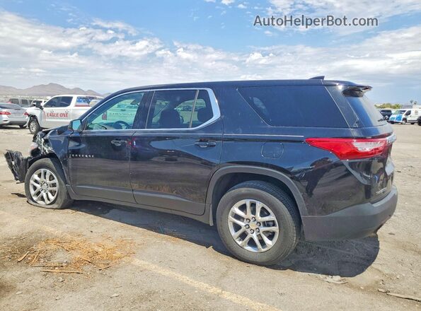 1GNERFKWXLJ276823 2020 CHEVROLET TRAVERSE Black Tył lewy