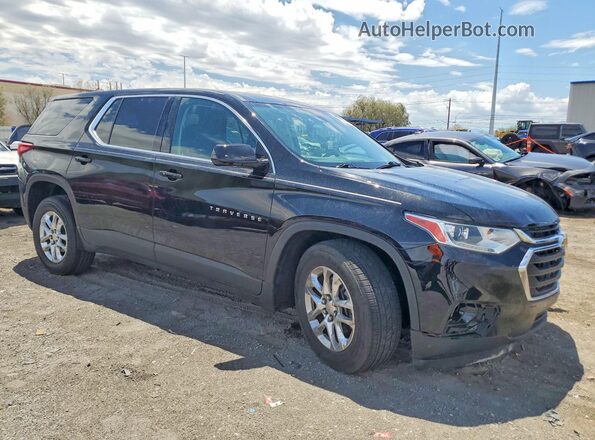 1GNERFKWXLJ276823 2020 CHEVROLET TRAVERSE Black Przód prawy