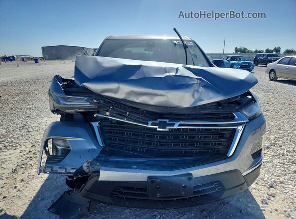 1GNERFKWXPJ328022 2023 CHEVROLET TRAVERSE Silver Widok z przodu
