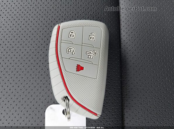 1GNERGKS1TJ146352 2026 CHEVROLET TRAVERSE Gray წინა პანელის ხედი