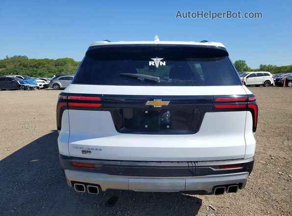 1GNERGKS2TJ175827 2026 CHEVROLET TRAVERSE Белый Вид сзади