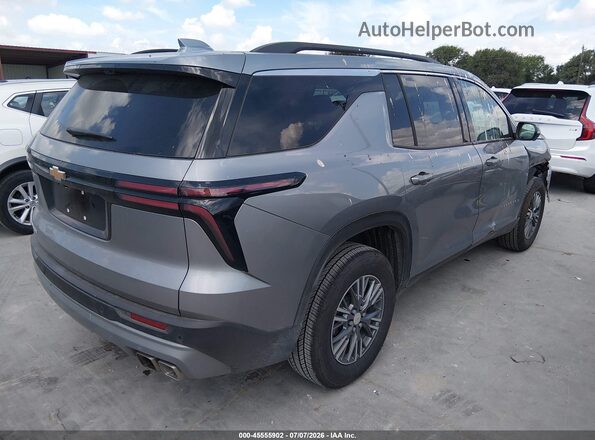 1GNERGKS6TJ236094 2026 CHEVROLET TRAVERSE Gray უკანა მარჯვენა