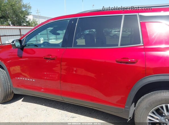 1GNERGKS9TJ164534 2026 CHEVROLET TRAVERSE Red Widok wnętrza 360 stopni