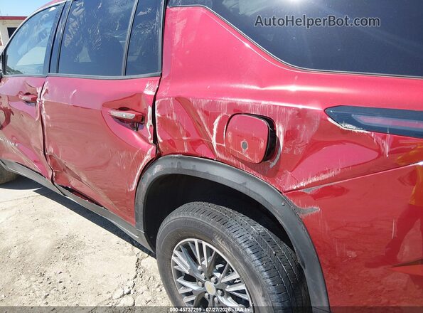 1GNERGKSXRJ164468 2024 CHEVROLET TRAVERSE Красный 