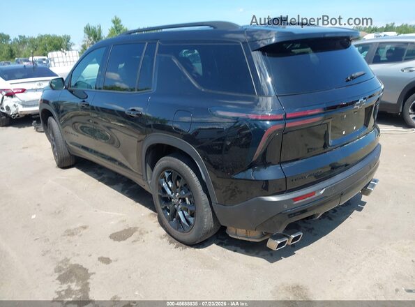 1GNERGKSXRJ230906 2024 CHEVROLET TRAVERSE Black Задня ліва чверть