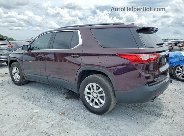 1GNERGKW0KJ150877 2019 CHEVROLET TRAVERSE Бордовый Задняя левая четверть