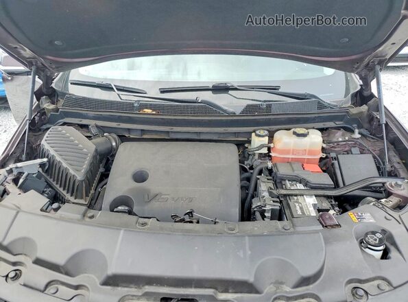 1GNERGKW0KJ150877 2019 CHEVROLET TRAVERSE Бордовый Вид подкапотного пространства