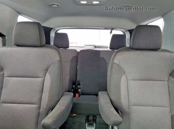 1GNERGKW0KJ150877 2019 CHEVROLET TRAVERSE Бордовый Вид задних сидений