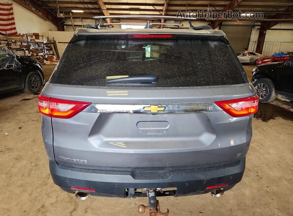 1GNERGKW0KJ290556 2019 CHEVROLET TRAVERSE Gray Rear view