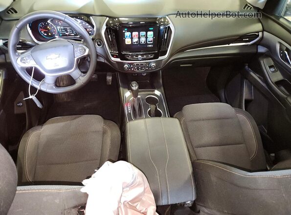 1GNERGKW0KJ290556 2019 CHEVROLET TRAVERSE Gray Dashboard view