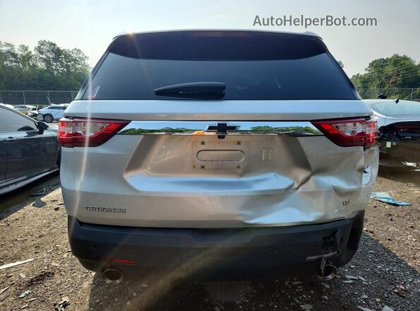 1GNERGKW0LJ175487 2020 CHEVROLET TRAVERSE Silver Հետևի տեսք