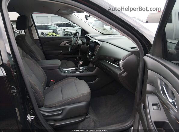 1GNERGKW0MJ130101 2021 CHEVROLET TRAVERSE Black Widok wnętrza z przodu
