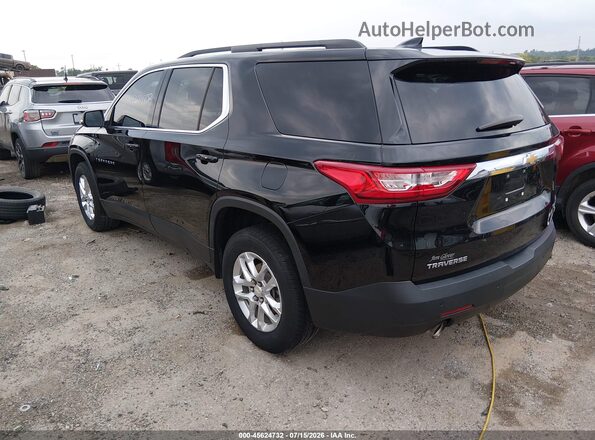 1GNERGKW0MJ130101 2021 CHEVROLET TRAVERSE Black Tył lewy