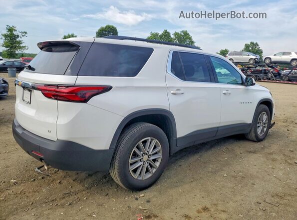 1GNERGKW0NJ128463 2022 CHEVROLET TRAVERSE Белый Задняя правая четверть
