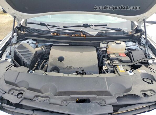1GNERGKW0NJ128463 2022 CHEVROLET TRAVERSE Белый Вид подкапотного пространства