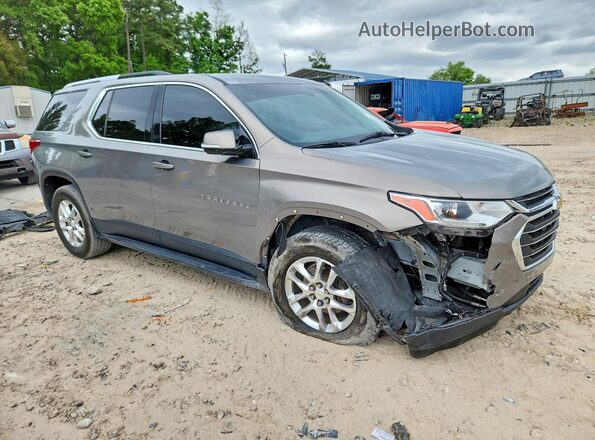 1GNERGKW1JJ245236 2018 CHEVROLET TRAVERSE Gray Przód prawy