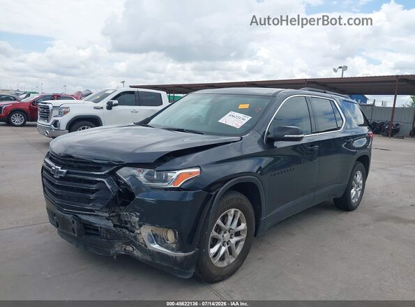 1GNERGKW1KJ129732 2019 CHEVROLET TRAVERSE Black Przód lewy