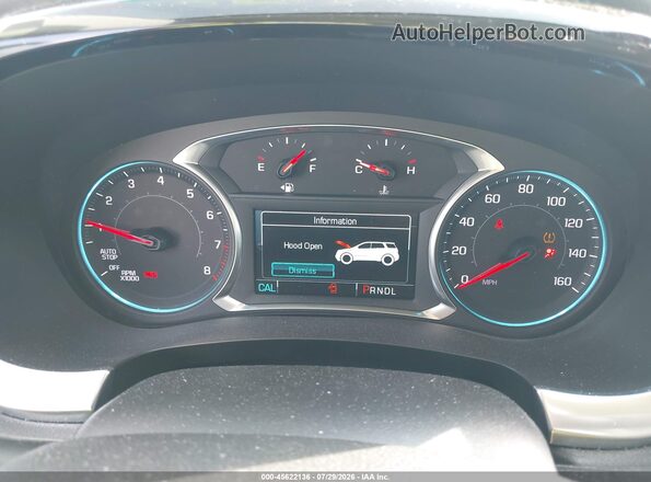 1GNERGKW1KJ129732 2019 CHEVROLET TRAVERSE Black Widok tylnych siedzeń