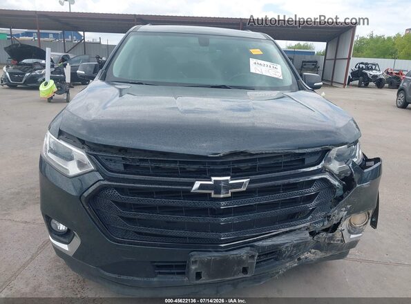 1GNERGKW1KJ129732 2019 CHEVROLET TRAVERSE Black Widok z przodu
