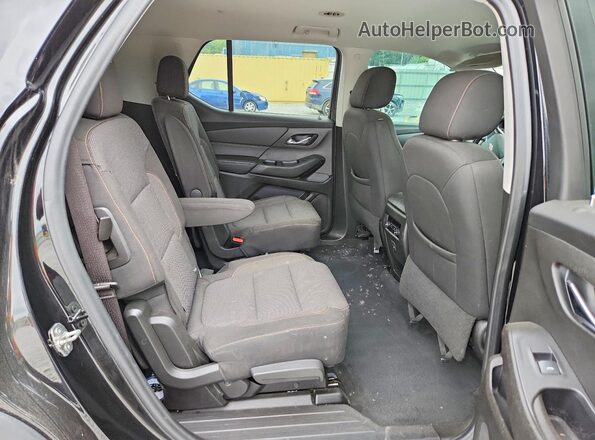 1GNERGKW1MJ187679 2021 CHEVROLET TRAVERSE Черный Вид задней части салона