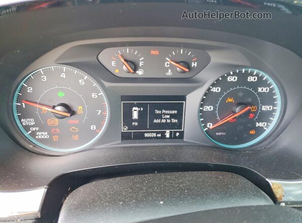 1GNERGKW1PJ145307 2023 CHEVROLET TRAVERSE Gray Vista del cuadro de instrumentos