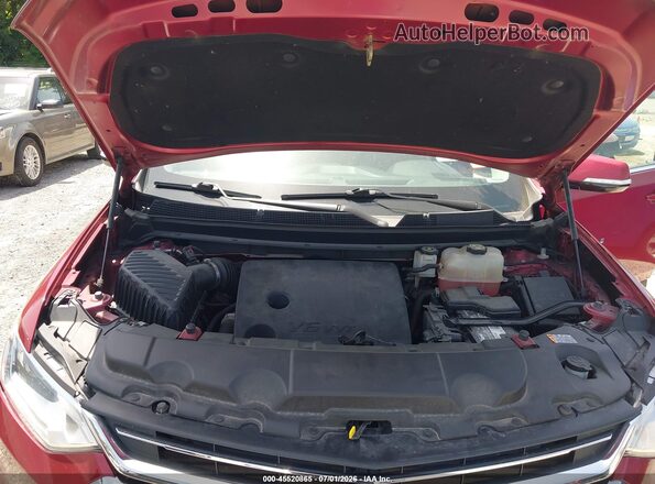 1GNERGKW2JJ112453 2018 CHEVROLET TRAVERSE Maroon Հետևի տեսք