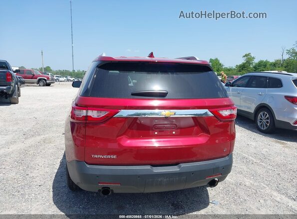 1GNERGKW2JJ112453 2018 CHEVROLET TRAVERSE Maroon 