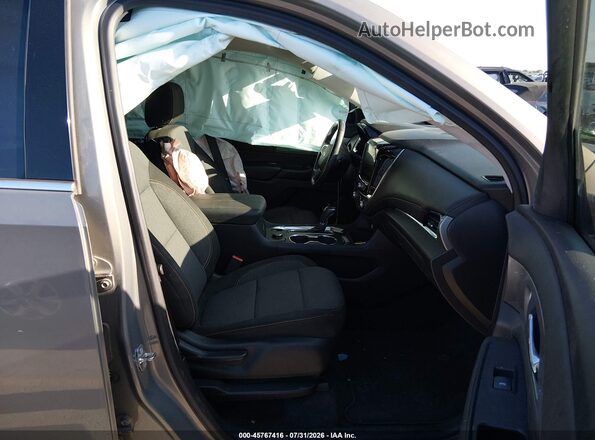 1GNERGKW2JJ276270 2018 CHEVROLET TRAVERSE Brown წინა სალონის ხედი