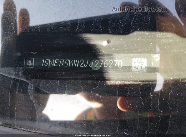 1GNERGKW2JJ276270 2018 CHEVROLET TRAVERSE Brown ძრავის განყოფილების ხედი