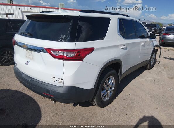 1GNERGKW2KJ138262 2019 CHEVROLET TRAVERSE White უკანა მარჯვენა