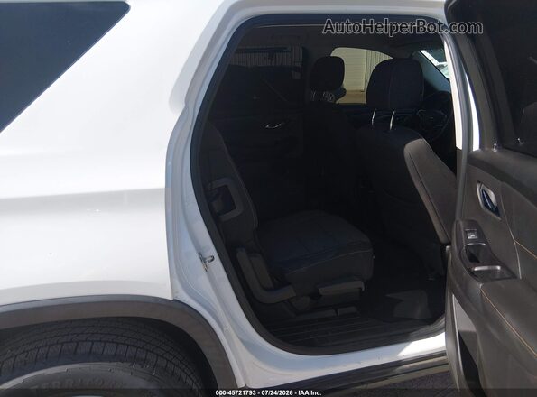 1GNERGKW2KJ138262 2019 CHEVROLET TRAVERSE White VIN კოდის სტიკერის ხედი