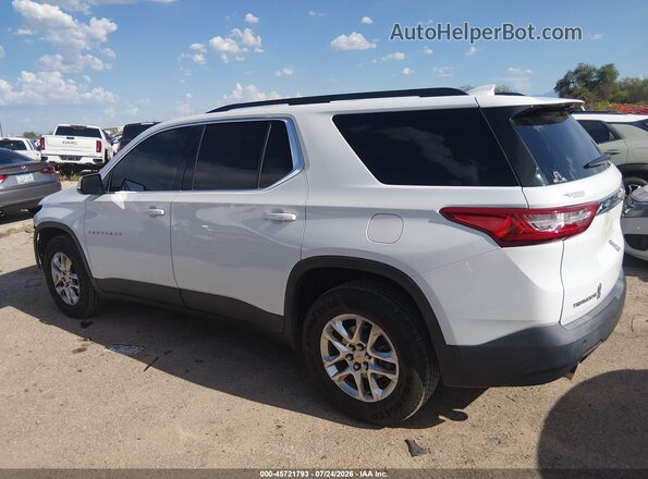 1GNERGKW2KJ138262 2019 CHEVROLET TRAVERSE White უკანა სალონის ხედი