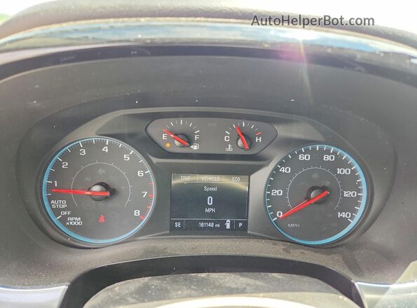 1GNERGKW2KJ144384 2019 CHEVROLET TRAVERSE Black Սարքավորումների վահանակի տեսք