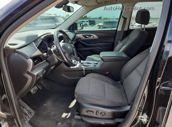 1GNERGKW2KJ144384 2019 CHEVROLET TRAVERSE Black Սալոնի դիմացի տեսք