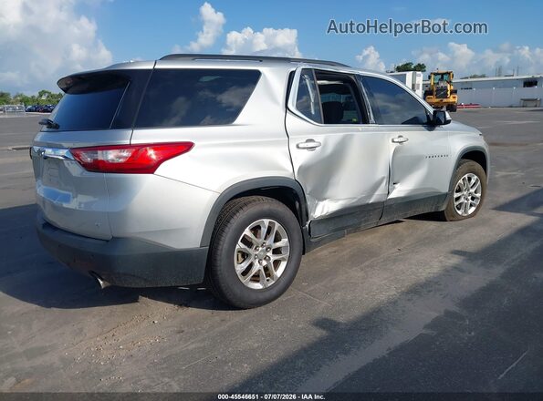 1GNERGKW2KJ158656 2019 CHEVROLET TRAVERSE Silver Rear right
