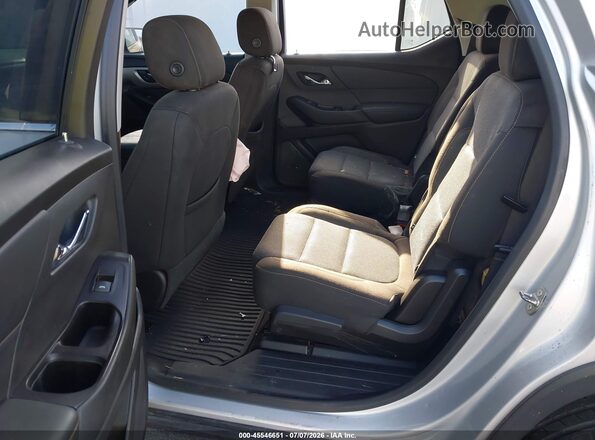 1GNERGKW2KJ158656 2019 CHEVROLET TRAVERSE Silver VIN sticker view