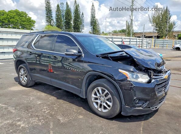 1GNERGKW2KJ209816 2019 CHEVROLET TRAVERSE Черный Передняя правая четверть