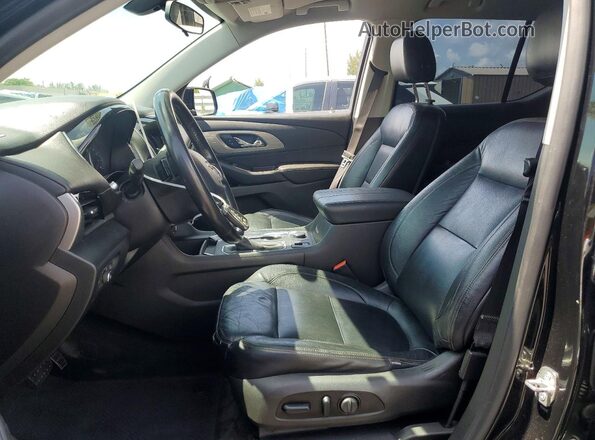1GNERGKW2KJ209816 2019 CHEVROLET TRAVERSE Черный Вид салона спереди